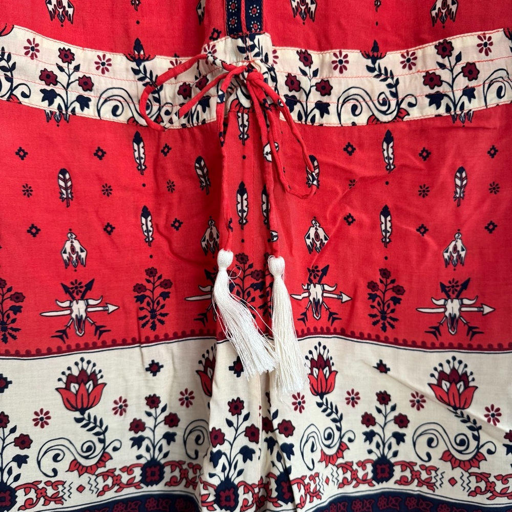 Spell and the Gypsy Collective Desert Wanderer Playsuit in Sunset - Picture 7 of 11